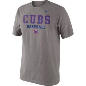 COPY - Chicago Cubs Away 1.5 Practice Heathered T-Shirt